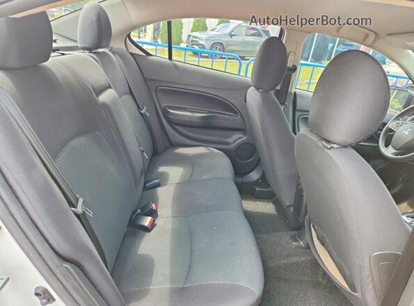 ML32F3FJ8KHF15587 2019 MITSUBISHI MIRAGE White Vista de los asientos traseros