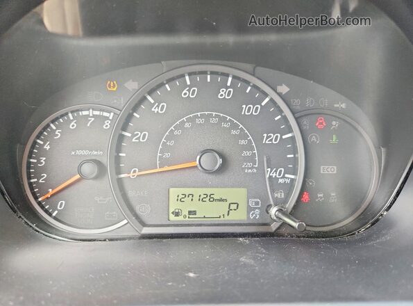 ML32F3FJ8KHF15587 2019 MITSUBISHI MIRAGE White Vista del cuadro de instrumentos