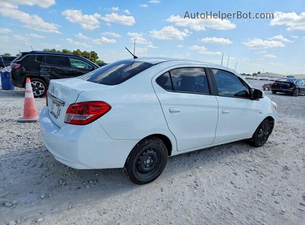 ML32F3FJ8LHF00900 2020 MITSUBISHI MIRAGE White Rear right