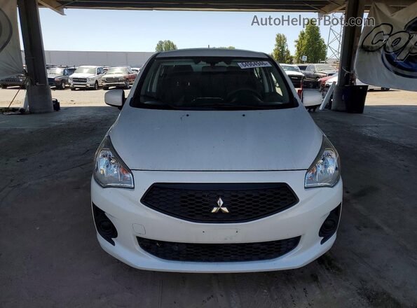 ML32F3FJ8LHF12609 2020 MITSUBISHI MIRAGE White Widok z przodu