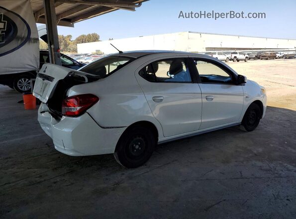 ML32F3FJ8LHF12609 2020 MITSUBISHI MIRAGE White Tył prawy