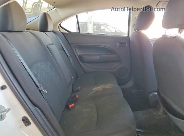 ML32F3FJ8LHF12609 2020 MITSUBISHI MIRAGE White Widok tylnych siedzeń