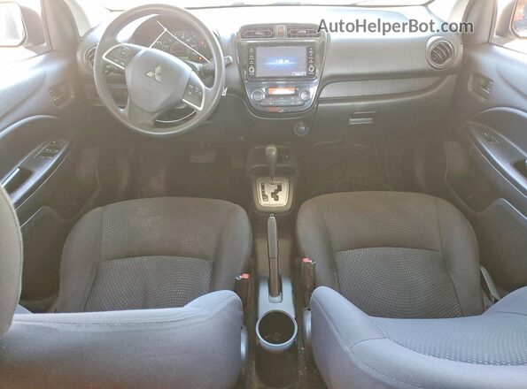 ML32F3FJ8LHF12609 2020 MITSUBISHI MIRAGE White Widok deski rozdzielczej