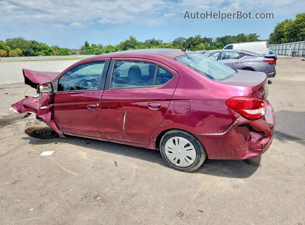 ML32F3FJ9HH000877 2017 MITSUBISHI MIRAGE Purple უკანა მარცხენა