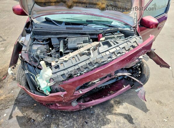 ML32F3FJ9HH000877 2017 MITSUBISHI MIRAGE Purple უკანა სალონის ხედი