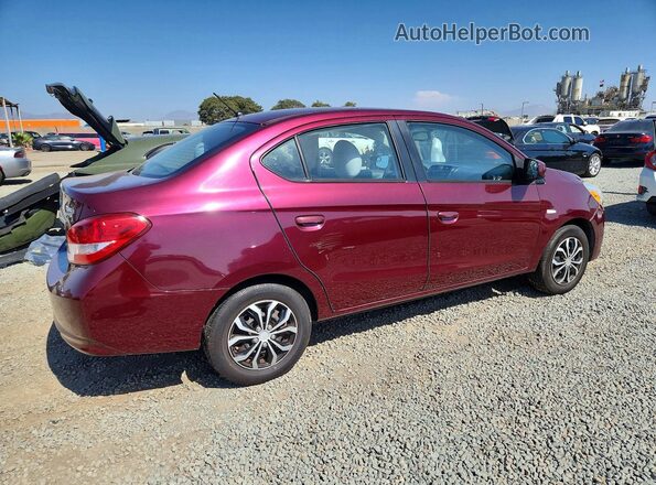 ML32F3FJ9HHF05045 2017 MITSUBISHI MIRAGE Burgundy Rear right