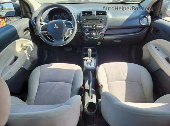 ML32F3FJ9HHF05045 2017 MITSUBISHI MIRAGE Burgundy Dashboard view