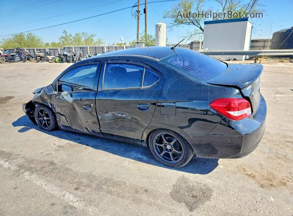 ML32F3FJ9HHF19298 2017 MITSUBISHI MIRAGE Black Trasero izquierdo