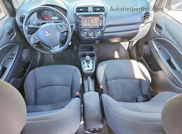 ML32F3FJ9HHF19298 2017 MITSUBISHI MIRAGE Black Vista del salpicadero