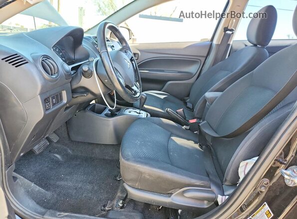 ML32F3FJ9HHF19298 2017 MITSUBISHI MIRAGE Black Vista interior delantera