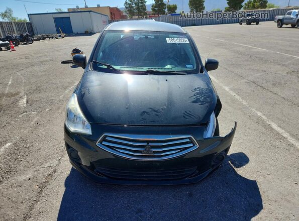 ML32F3FJ9HHF19298 2017 MITSUBISHI MIRAGE Black Vista frontal