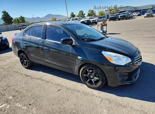 ML32F3FJ9HHF19298 2017 MITSUBISHI MIRAGE Black Delantero derecho