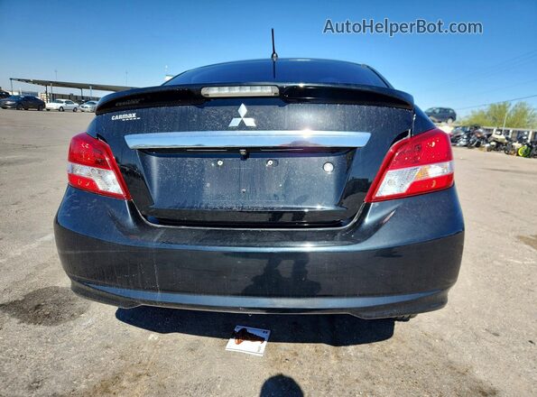 ML32F3FJ9HHF19298 2017 MITSUBISHI MIRAGE Black Vista trasera