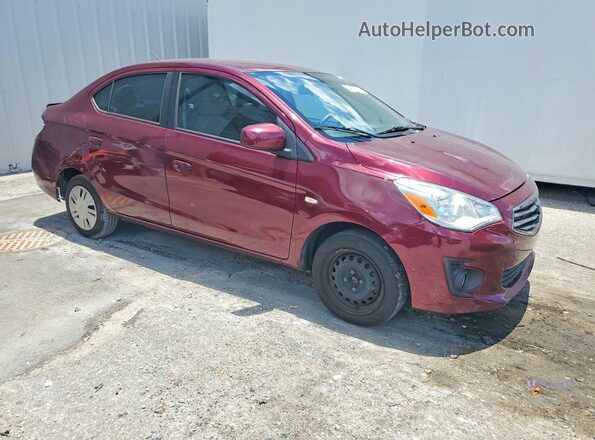 ML32F3FJ9JHF05987 2018 MITSUBISHI MIRAGE Burgundy Front right