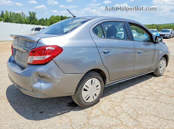 ML32F3FJ9KHF00970 2019 MITSUBISHI MIRAGE Gray Tył prawy