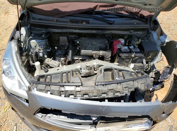 ML32F3FJ9KHF00970 2019 MITSUBISHI MIRAGE Gray Widok wnętrza z tyłu