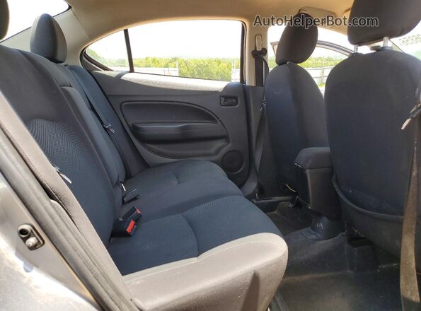 ML32F3FJ9KHF00970 2019 MITSUBISHI MIRAGE Gray Widok tylnych siedzeń