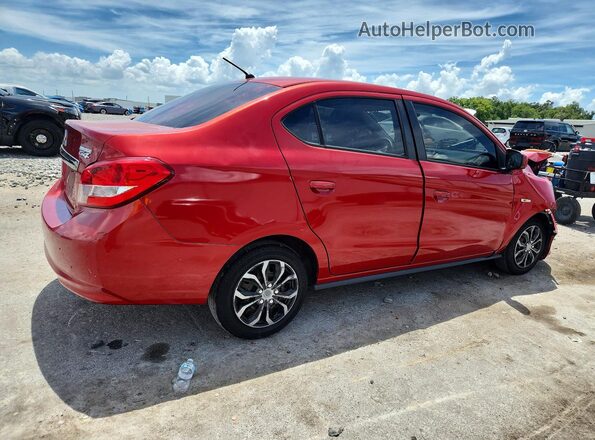 ML32F3FJ9KHF08261 2019 MITSUBISHI MIRAGE Red Rear right
