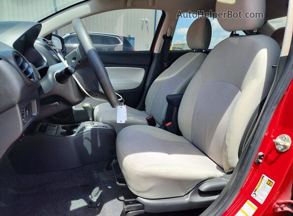 ML32F3FJ9KHF08261 2019 MITSUBISHI MIRAGE Red Front interior view