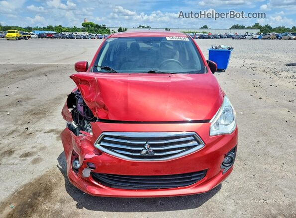 ML32F3FJ9KHF08261 2019 MITSUBISHI MIRAGE Red Front view