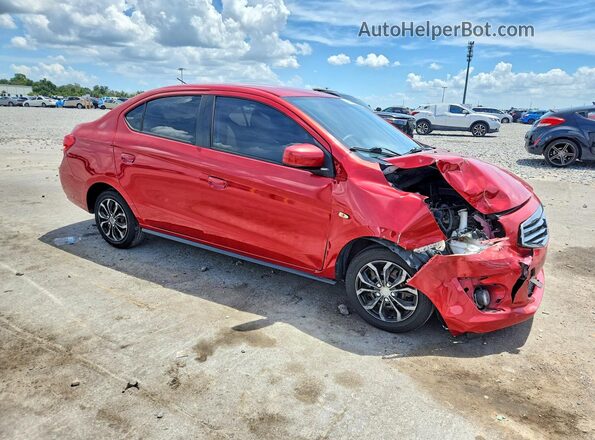 ML32F3FJ9KHF08261 2019 MITSUBISHI MIRAGE Red Front right