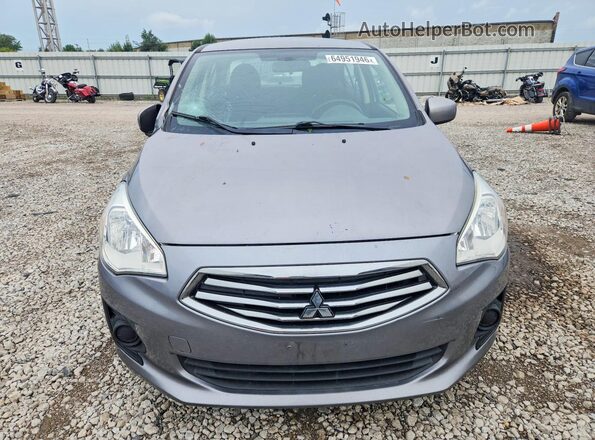 ML32F3FJXJHF09904 2018 MITSUBISHI MIRAGE Gray Դիմացի տեսք