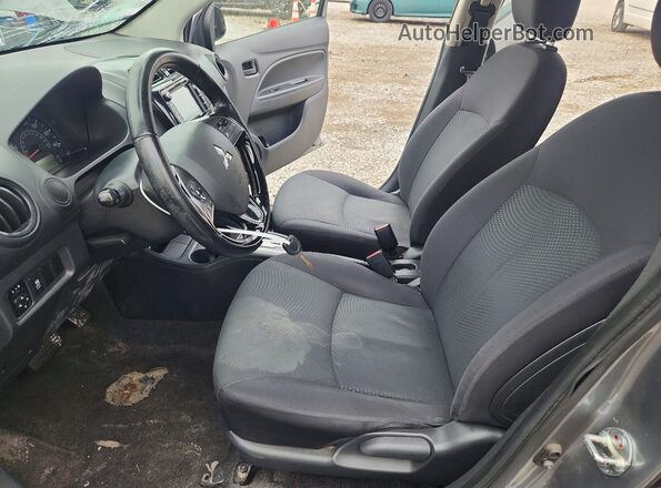 ML32F3FJXJHF09904 2018 MITSUBISHI MIRAGE Gray Սալոնի դիմացի տեսք