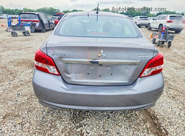 ML32F3FJXJHF09904 2018 MITSUBISHI MIRAGE Gray Հետևի տեսք