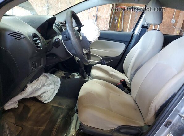 ML32F3FJXKHF00959 2019 MITSUBISHI MIRAGE Gray წინა სალონის ხედი
