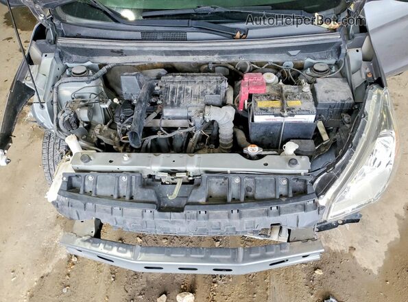 ML32F3FJXKHF00959 2019 MITSUBISHI MIRAGE Gray უკანა სალონის ხედი