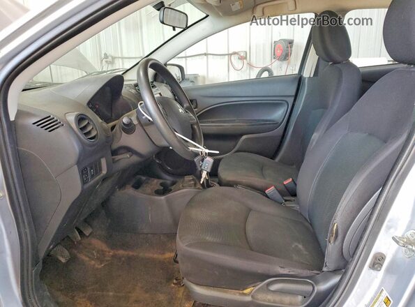 ML32F3FJXKHF13260 2019 MITSUBISHI MIRAGE Silver Vista interior delantera