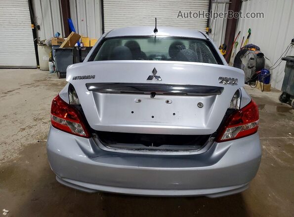 ML32F3FJXKHF13260 2019 MITSUBISHI MIRAGE Silver Vista trasera