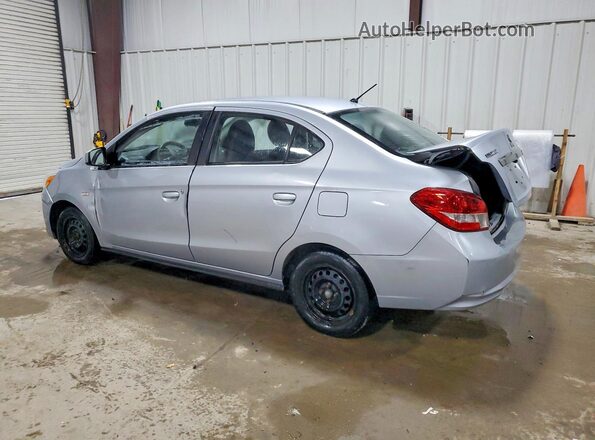 ML32F3FJXKHF13260 2019 MITSUBISHI MIRAGE Silver Trasero izquierdo