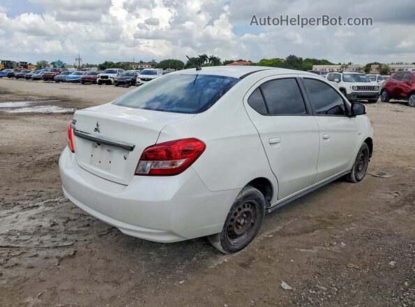 ML32F3FJXLHF04317 2020 MITSUBISHI MIRAGE White Rear right