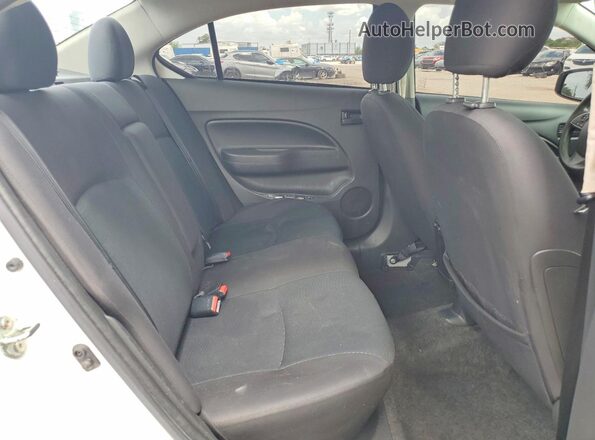 ML32F3FJXLHF04317 2020 MITSUBISHI MIRAGE White Rear seats view