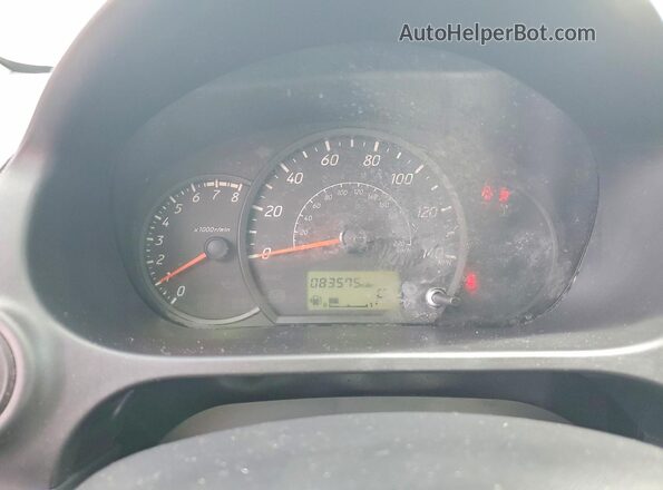 ML32F3FJXLHF04317 2020 MITSUBISHI MIRAGE White Instrument cluster view