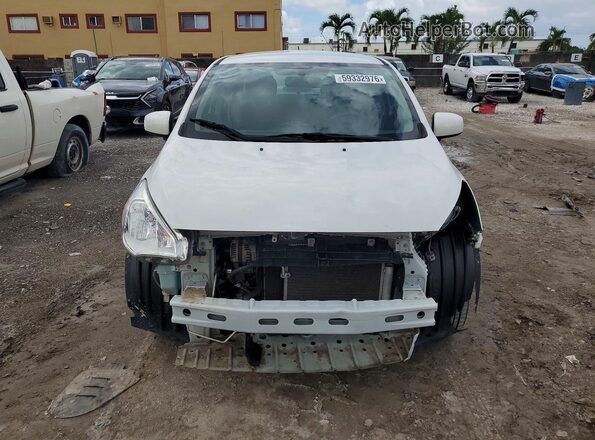ML32F3FJXLHF04317 2020 MITSUBISHI MIRAGE White Front view