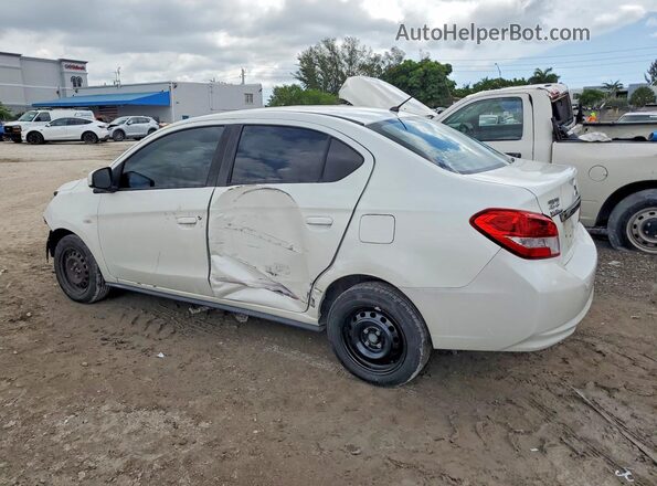 ML32F3FJXLHF04317 2020 MITSUBISHI MIRAGE White Rear left