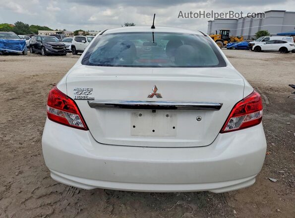 ML32F3FJXLHF04317 2020 MITSUBISHI MIRAGE White Rear view
