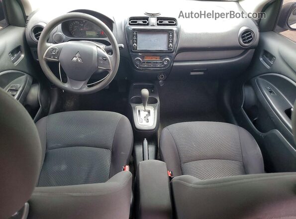 ML32F3FJXLHF04317 2020 MITSUBISHI MIRAGE White Dashboard view