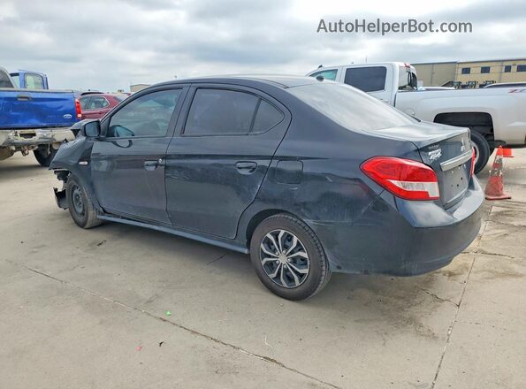 ML32F3FJXLHF08688 2020 MITSUBISHI MIRAGE Black უკანა მარცხენა