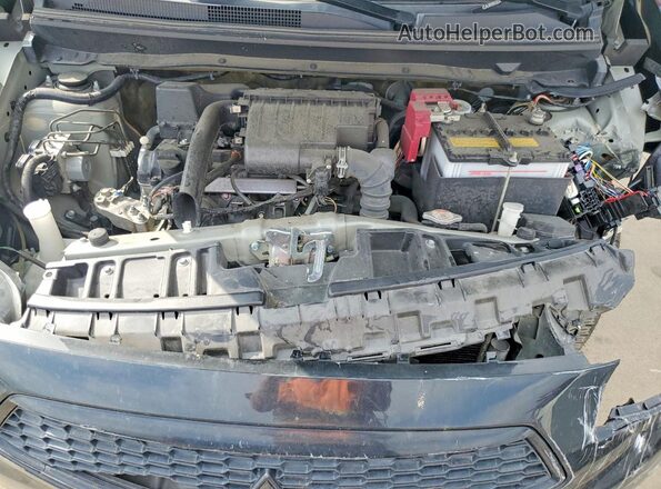 ML32F3FJXLHF08688 2020 MITSUBISHI MIRAGE Black უკანა სალონის ხედი