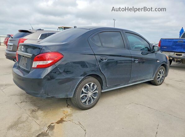 ML32F3FJXLHF08688 2020 MITSUBISHI MIRAGE Black უკანა მარჯვენა