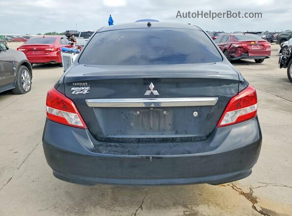 ML32F3FJXLHF08688 2020 MITSUBISHI MIRAGE Black უკანა ხედი