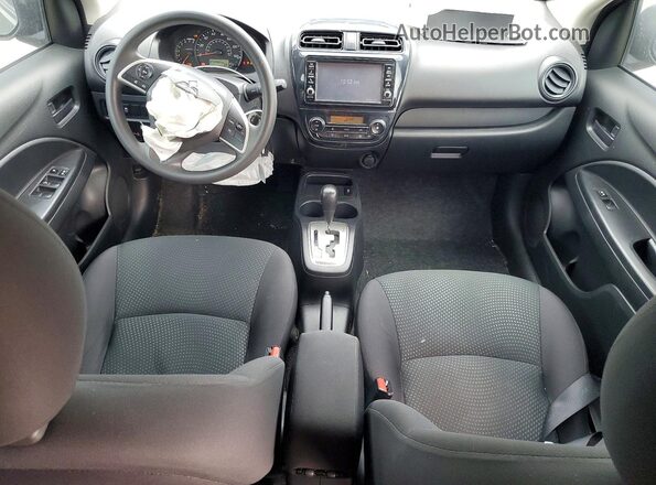 ML32F3FJXLHF08688 2020 MITSUBISHI MIRAGE Black წინა პანელის ხედი
