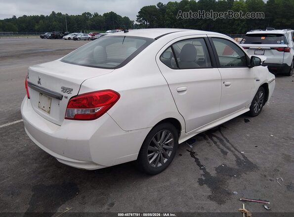 ML32F4FJ0JHF10002 2018 MITSUBISHI MIRAGE G4 White Rear right