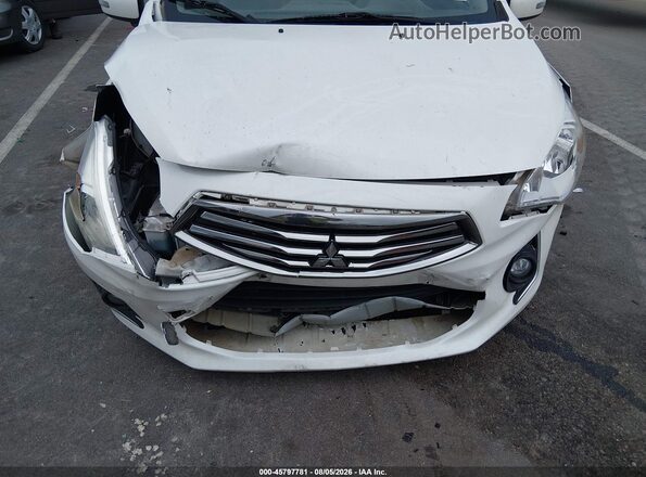 ML32F4FJ0JHF10002 2018 MITSUBISHI MIRAGE G4 White Front view
