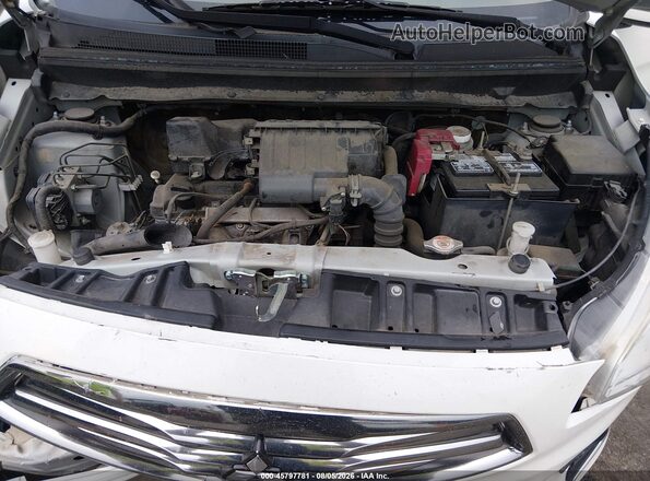 ML32F4FJ0JHF10002 2018 MITSUBISHI MIRAGE G4 White Rear view