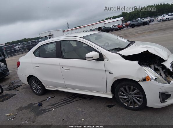 ML32F4FJ0JHF10002 2018 MITSUBISHI MIRAGE G4 White Rear interior view