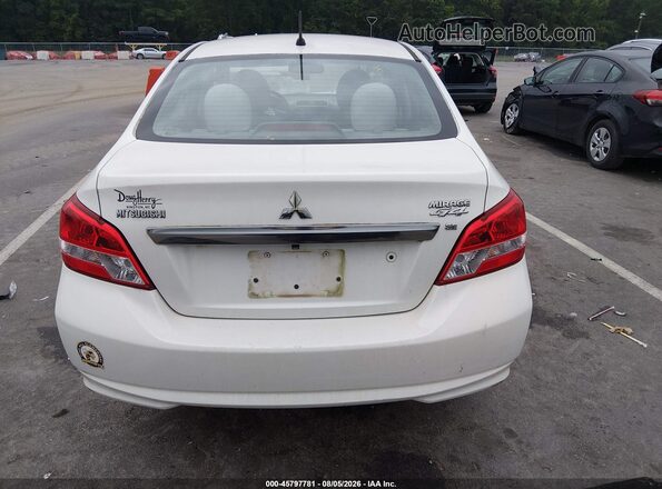 ML32F4FJ0JHF10002 2018 MITSUBISHI MIRAGE G4 White 